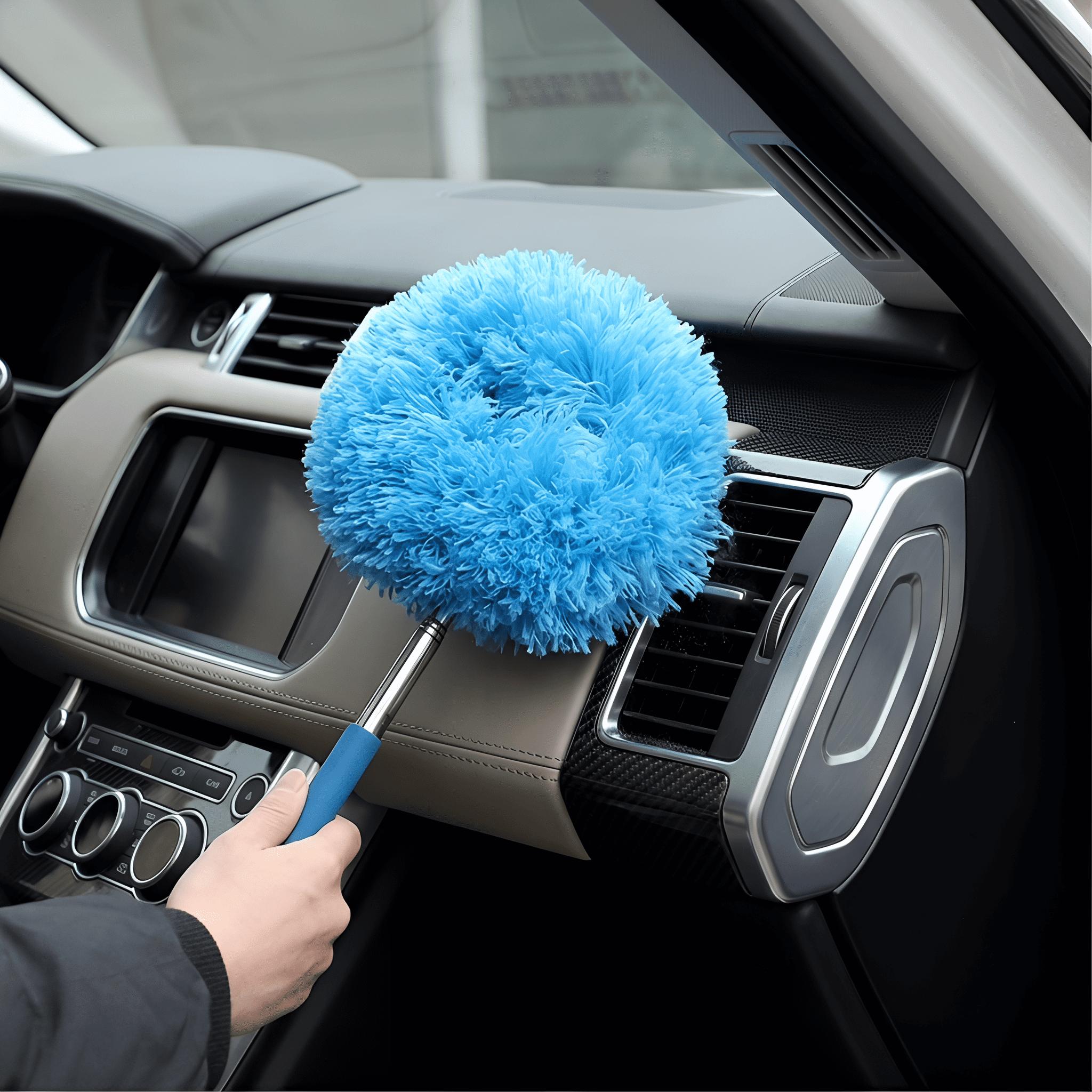 Ceiling Fan & Household Dust Buster Orange Microfiber Duster with Extension Pole for Summer Fall Cleaning Lightweight Reusable Eco-Friendly Allergen Remover Ceiling Fan & Household Dust Buster Orange Microfiber Duster with Extension Pole for Summer Fall Cleaning Lightweight Reusable Eco-Friendly Allergen Remover