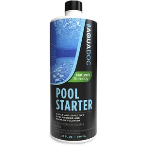 AquaDoc 32oz Pool Opening Chemical for Pools Up to 30,000 Gallons - Starter Kit for All Pool Types