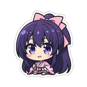 Cutie Kawaii Kaoru Kamiya Chibi Sticker
