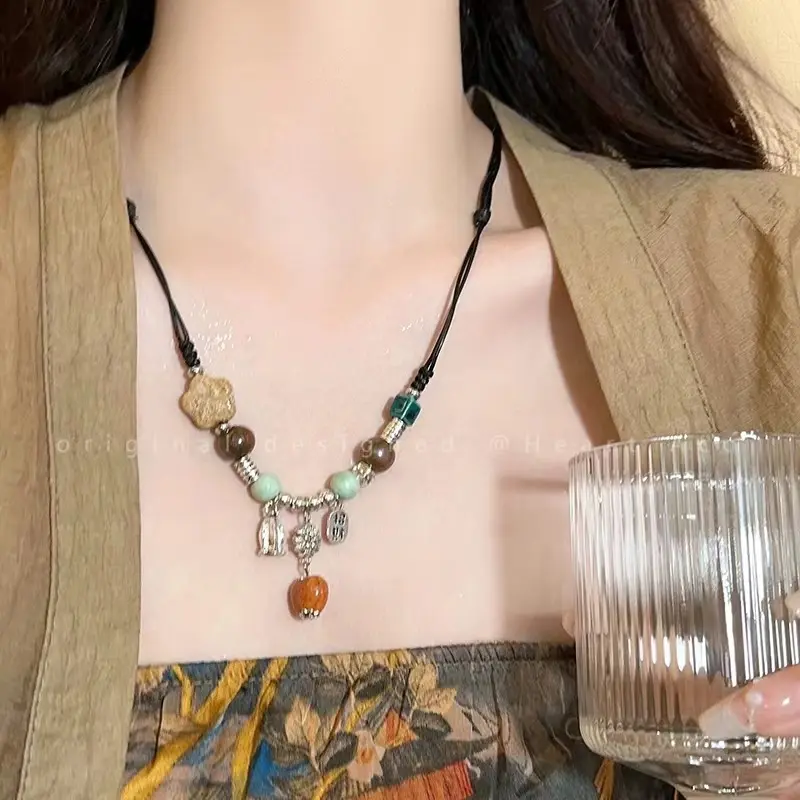 XL 005 New Chinese Drunken Dream Necklac