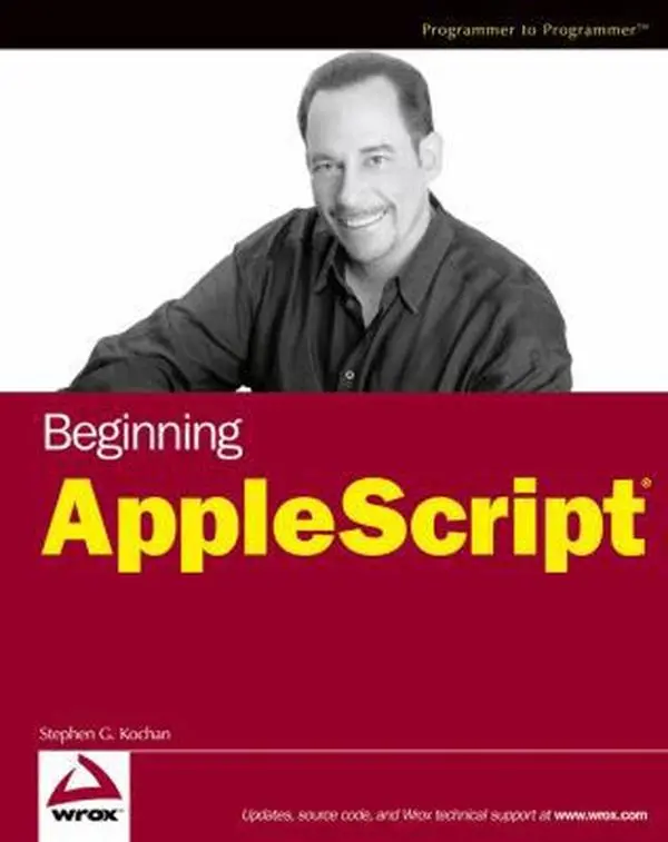 USED Book - Beginning AppleScript by Kochan (Paperback) - english