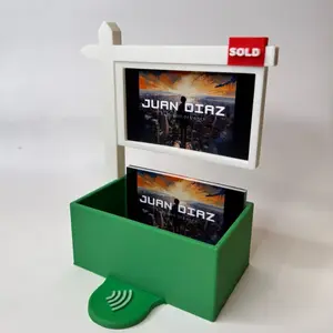 Smart Real Estate Business Card Holder
