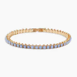 Isabella Opal Blue Tennis Bracelet