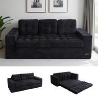 Black - 3 Seater