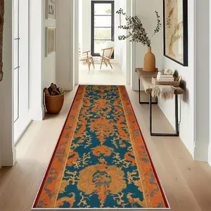 Ultra Soft Washable Persian Runner Rug, Long Hallway Carpet for Bedroom Living Room Balcony Kitchen Entrance, Home Decor Mat, Washable Runner Rugs, Decorative Rug