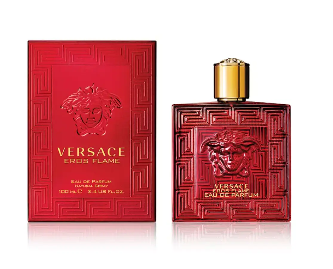 Versace Eros Flame Eau de Parfum Spray for Men 3.4 oz / 100 mL