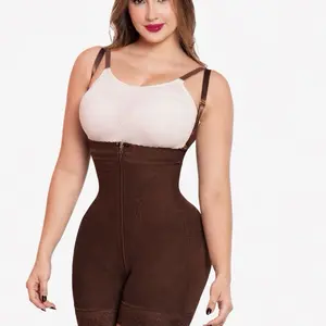 FAJA LA CHULA BBL CURVASBYRAISA- 8209  straples RELOJ DE ARENA Shapewear Womenswear Curvas by Raisa  Strapless con Zíper Invisible Bodysuit Compression
