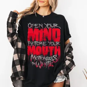 Motionless In White Immaculate Misconception Unisex Trendy Music Graphic T-Shirt