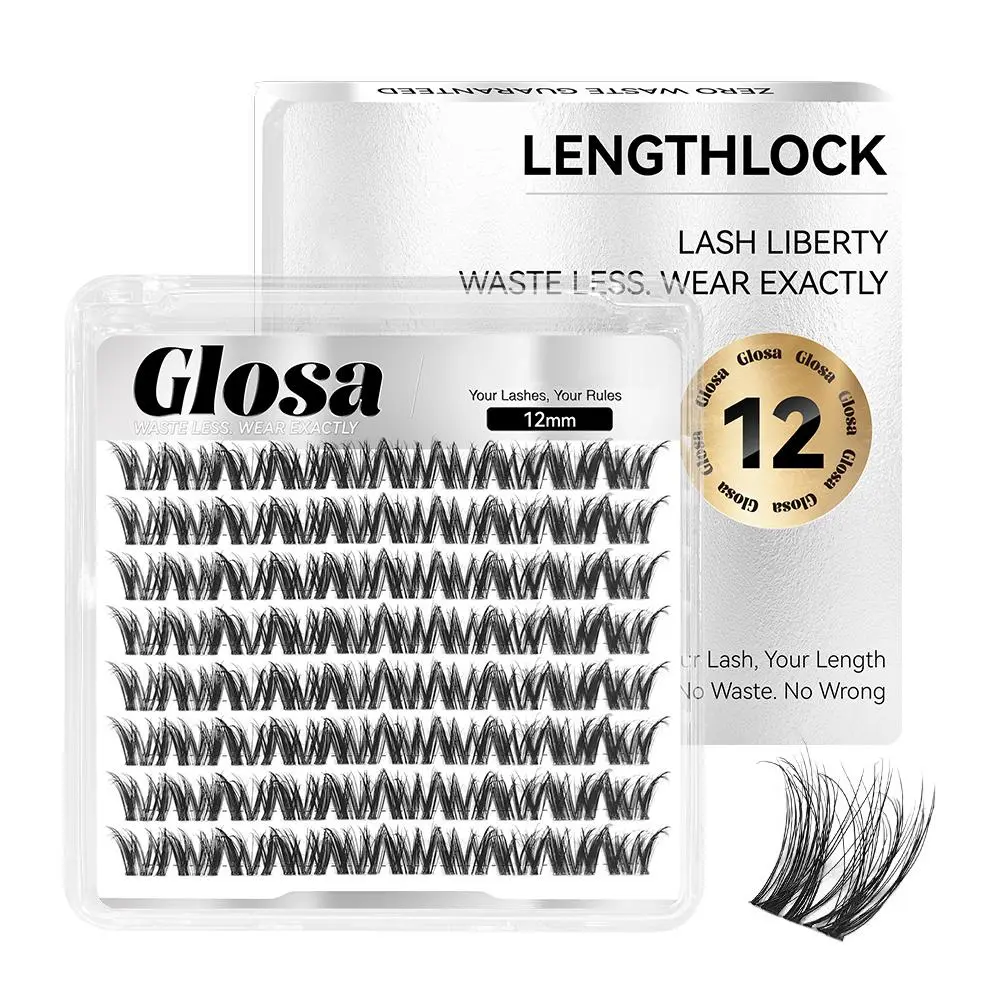 Glosa One-length 12mm [lash clusters only]