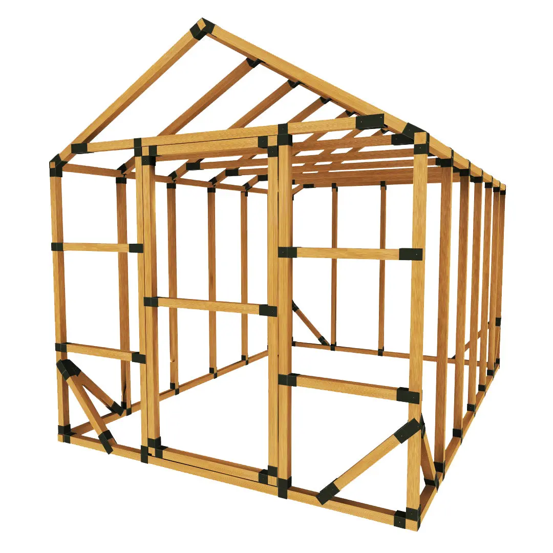 8X12 Standard Greenhouse Kit