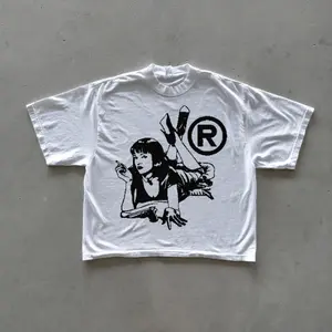 Pulp Fiction T-Shirt, Movie Tee, Gifts Shirt, Unisex Vintage Graphic Tees Gothic Grunge Y2k Emo Scene Amity Affliction Style Clothes Men Women Streetwear