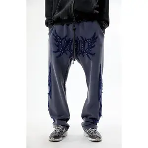 Pacsun Men's Void Washed Applique Baggy Sweatpants