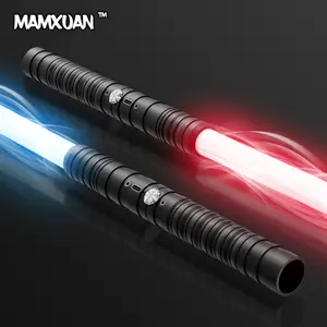RGB 15 color LED lightsaber for children and adults, with motion sensing sound effects, USB-C charging, sustainable aluminum alloy handle and acrylic blade, suitable for role-playing, gifts, cosplay accessories, duel simulators, colorful lightsaber