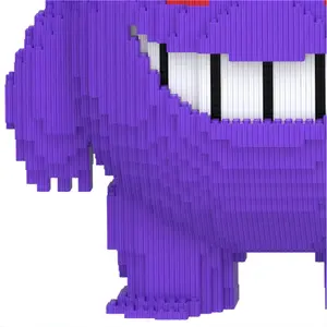 2026 12,500PCS Micro Building Blocks, Anime-Inspired 3D Model Kit, DIY Assembly Toy, Ideal Holiday Gift & Home Decor