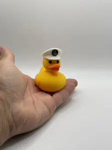 Cruise Ship Captain Duck – 3D Printed Hard Plastic Duck