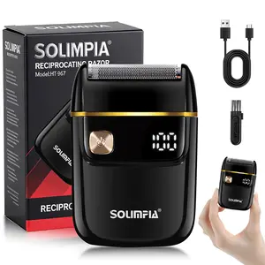 Mini Electric Shaver for Men, Trimmer Foil Shaver, USB Rechargeable Lithium Battery, Portable Face Trimmer, Ideal for Home Office Travel Use