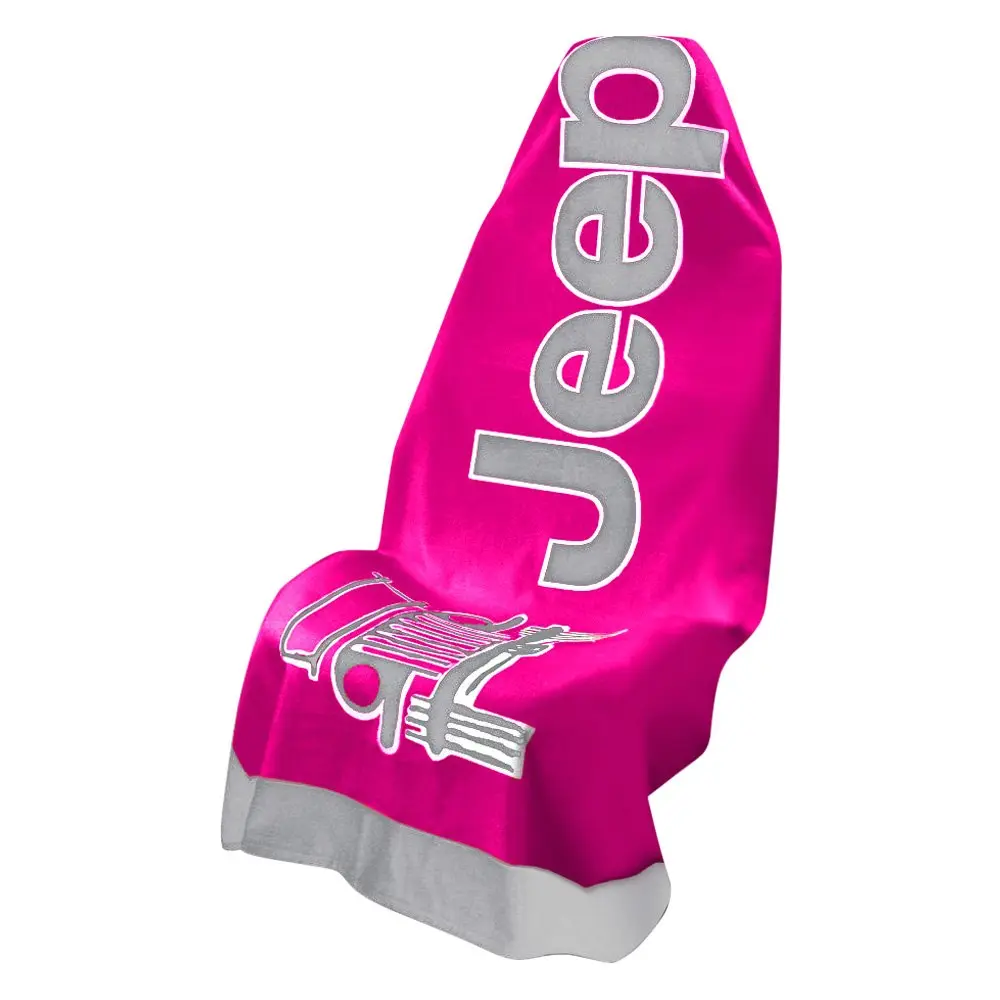 Seat Armour T2G100P Towel2Go Pink Car Seat Cushions - Jeep-Fit Auto Accessories, Car Accessories Interior, Seat Cushion For Car, Towel Seat Covers For Cars