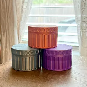 Ultimate 8-Spot 3ml Vial Storage Jar - Double-Threaded Secure Case