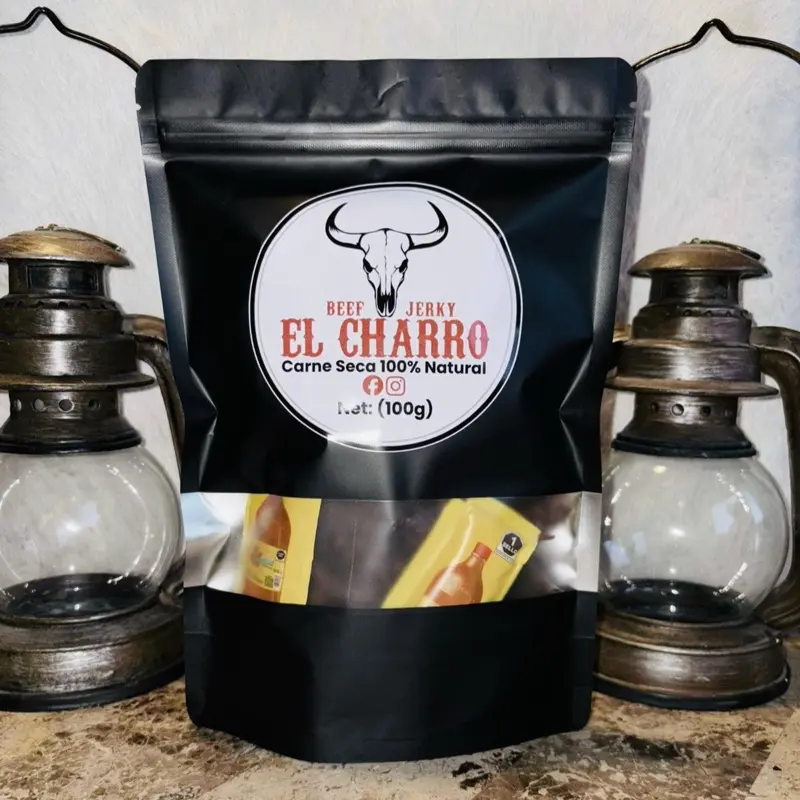 EL CHARRO Carne Seca 100% Res Beef Unisex Special Flavor Profile Authentic Res Meat Simple Bold Taste