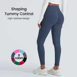 TCVC UltraSculpt High Waisted Shaping Leggings, Tummy Control, Butt Lifting, with Side Pockets, Stretchy & Breathable for Gym, Yoga, Running & Casual Summer Wear
