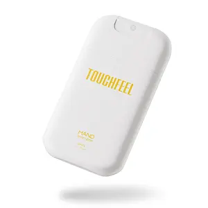 TOUCHFEEL Power Mist Hand Sanitizer Spray, Scented Hydrating Hand Sanitizers Travel Size Refillable, Pocket Portable 1-Pack (Basil) 1 FL. OZ