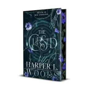 The Cursed - (Coven of Bones #2) by Harper L Woods (Hardcover w/ Sprayed Edges)