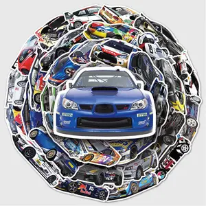 Racing Sticker Pack – 51pcs Graffiti DIY Decals for Laptop, Guitar, Fridge – Must-Have