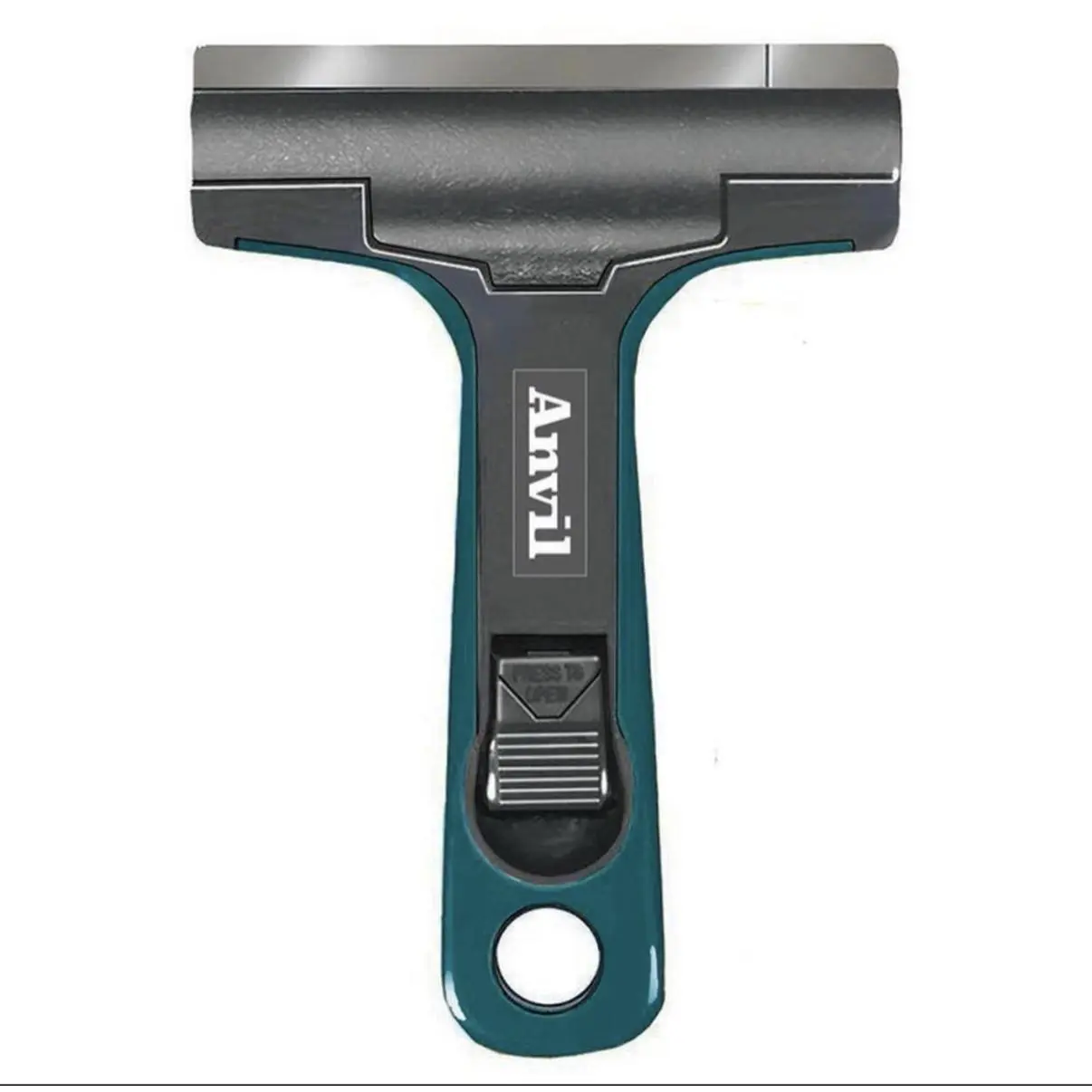 One Anvil 4-inch Glass and Tile Scraper with 5 Husky Replacement Blades in Protective Container - AWAKEN Multi Services LLC