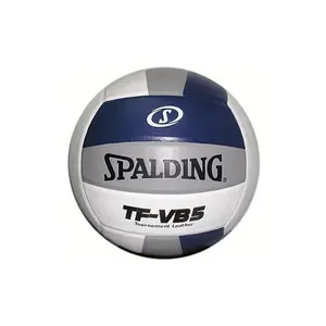 Spalding TF-VB5 Volleyball with Gold Leather, Red, White & Blue