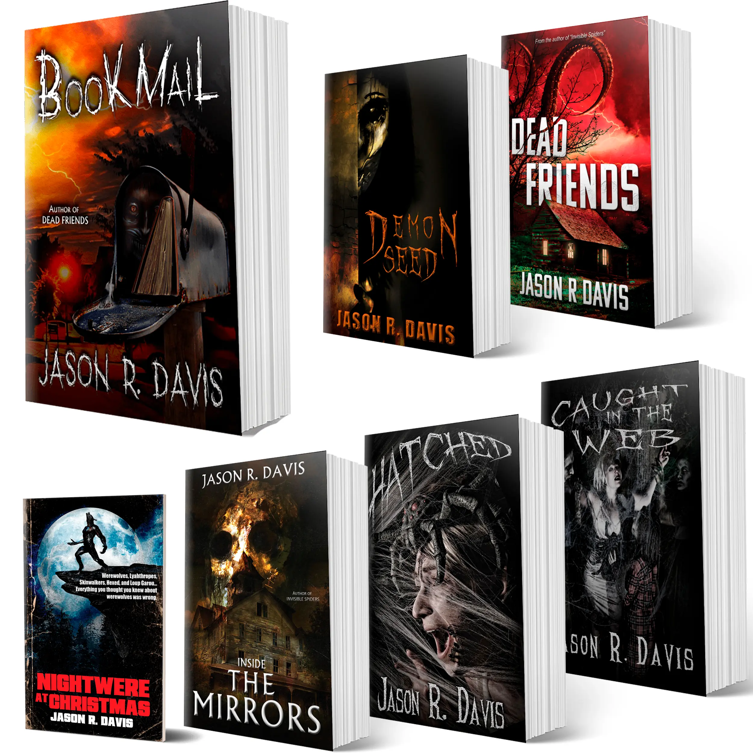 JD Horror 7 book box by Jason Davis - Signed Copies featuring Dead ...