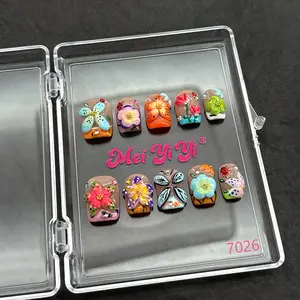 .DP.7026.Handmade 3D Carved Wearable Nail