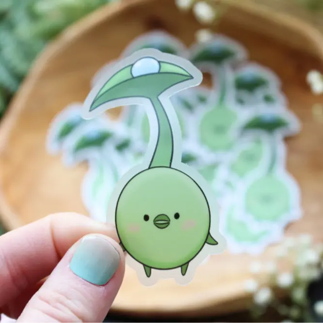 Final Fantasy XIV Korpokkur Kid Minion Waterproof Vinyl Sticker | Matte Finish | 3" x 1.75"