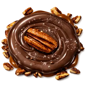 Caramel Pecan Chocolate Turtle – Single
