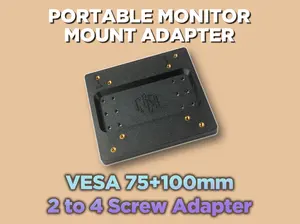 Portable Monitor VESA Adapter for Standard VESA Mount Arm
