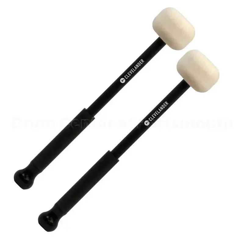 Clevelander Marching Bass Drum Mallets, Aluminum, Large