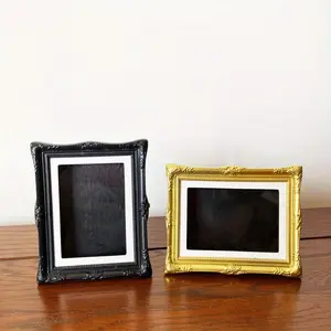 1pc Creative DIY Three-dimensional Photo Frame Plastic Magnet Frame Desktop Photo Ornaments