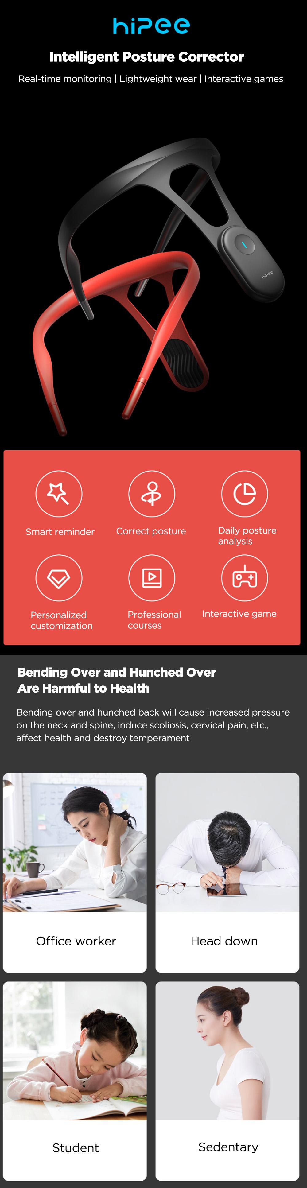 Smart Posture Correction Device Posture Training Device CorrectorChild