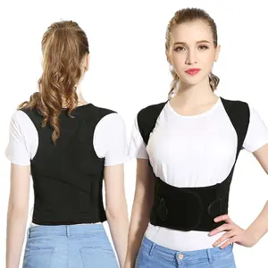 Upgraded Breathable Back Brace Posture Corrector for Women and Men, Comfy Shoulder Straightener, Full Back Support Brace and Elastic Supports, Corrector de Postura Para Hombre Mujer