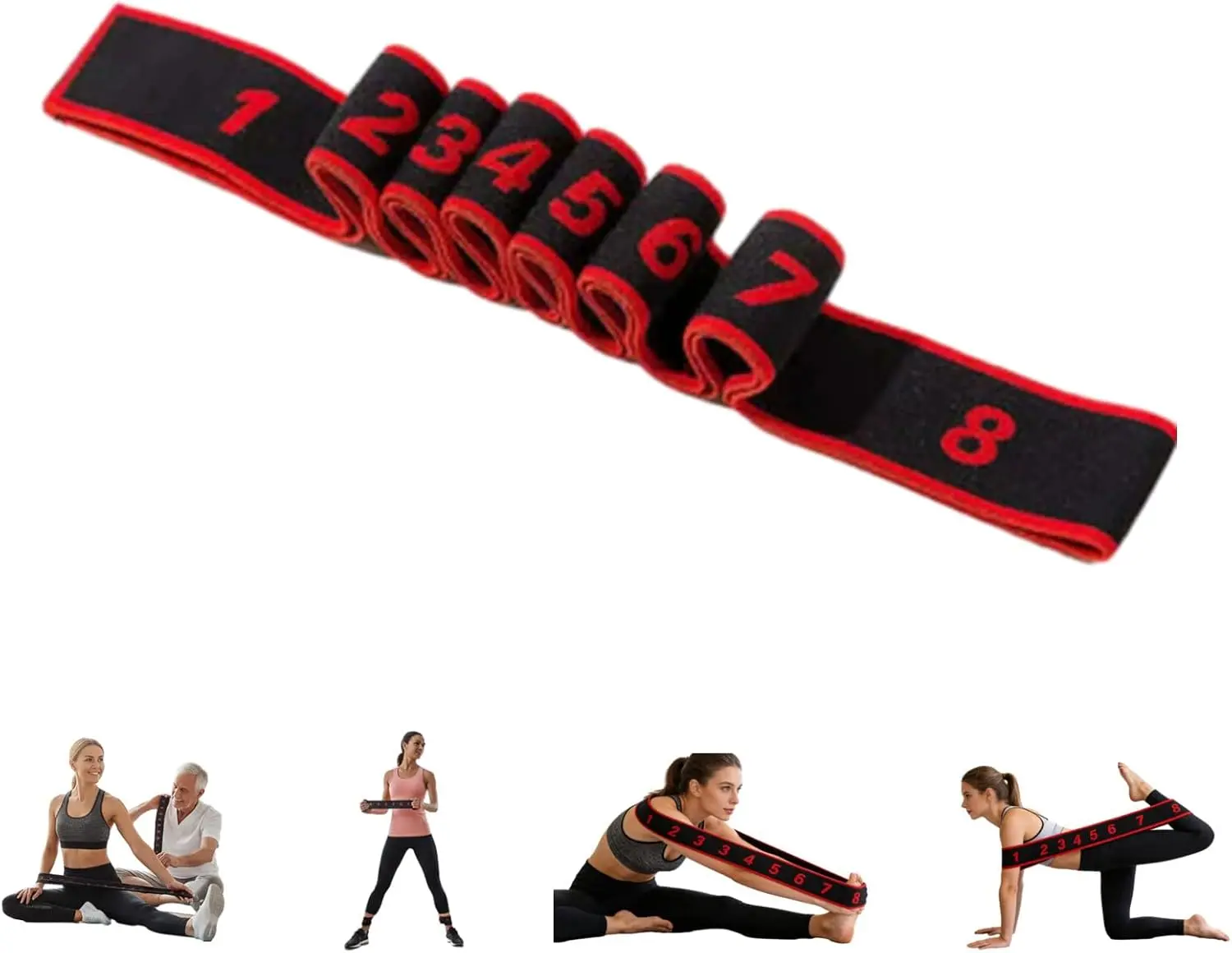 s, Pilates , Pedal with Handle, Exercise , Yoga Straps for Stretching, Ligas De Resistencia para Hacer Ejer