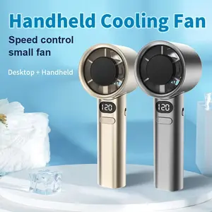 Wholesale 12 PCS Portable Handheld Mini Fan 120 Levels High Speed Cooling 10 Hours Battery US Rechargeable Personal Fans for Mothers Day Women Gifts Lightweight & Portable