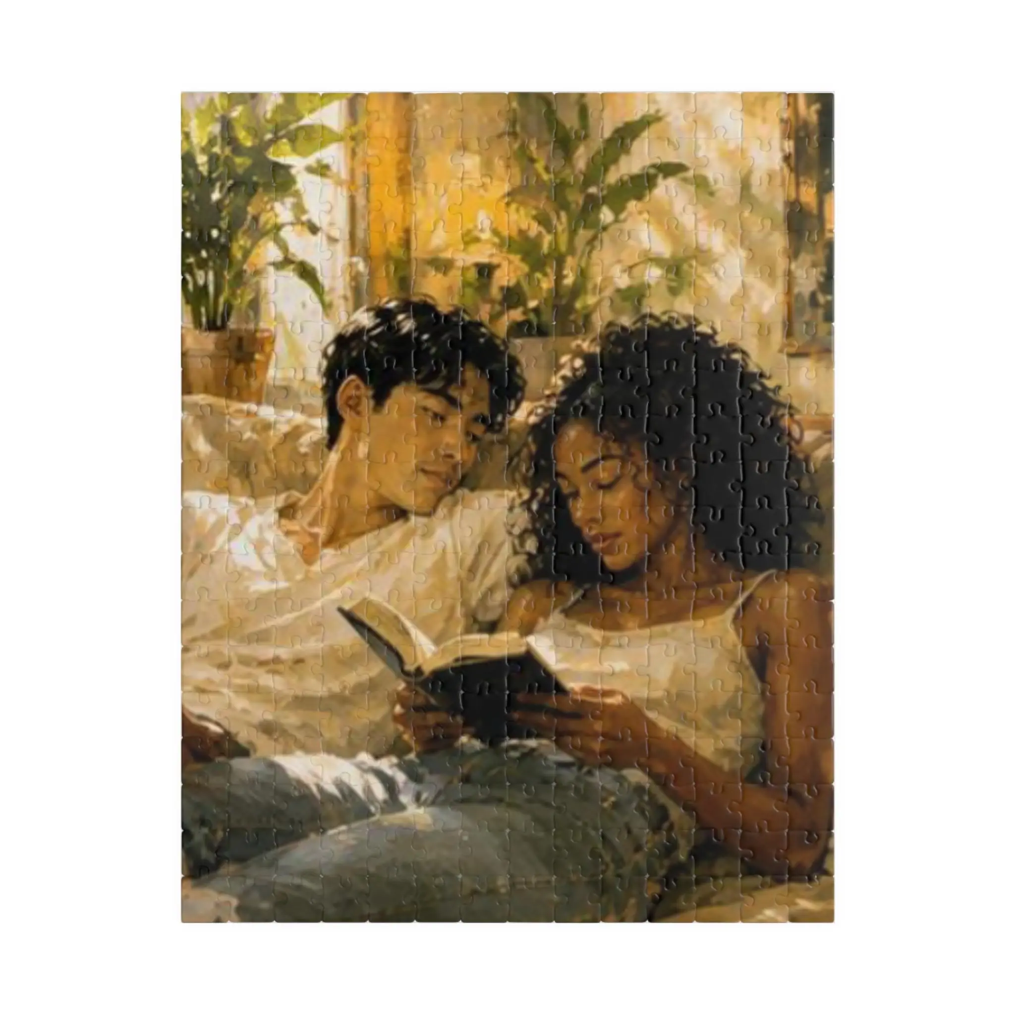 Love Louder 252-Piece Vertical Puzzle - Durable Chipboard, Glossy Finish, Graffiti Letters, Ideal Home Decor for Coffee Table, Perfect for Gifting