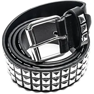 Punk Studded Belt for Women Rock Threads Goth Stud Pyramid Gothic Clothing