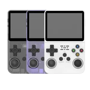 R36S portable handheld game controller with 3.5-inch high-definition screen and rechargeable battery - the perfect gift for gamers
