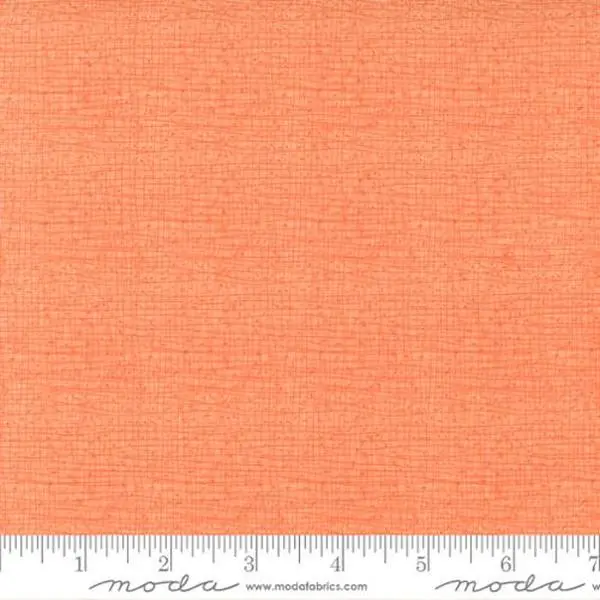 Fabric Moda Thatched Coral by the Quarter Yard 48626-193