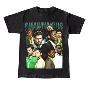 Limited Shawn and Gus Psych Tv Show Vintage T-Shirt, Gift For Women and Man Unisex T-Shirt