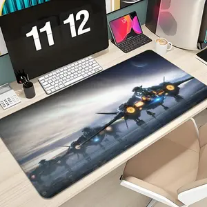 game star citizen Mouse Pad Design XXL 1000×500mm 900×400mm 800×400mm 600x300mm Large Gaming Mouse Pad - Extended, Thick, Non-Slip Rubber Base Desk Mat with Precision Stitched Edges - Washable Large Desk Pad