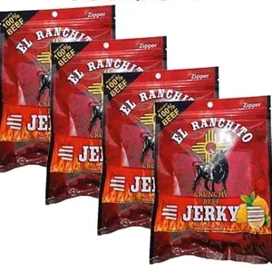 Blazing Hot El Ranchito Crunchy Beef Jerky Net Wt. 2 oz