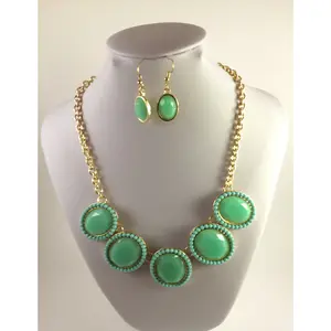 Mint Necklace Set