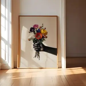 Black Art Prints, African American Wall Art, Black Woman Wall Art [NO FRAME]