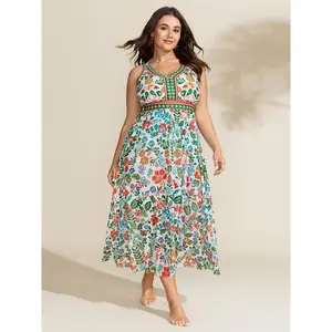 【Summer Turn-Up】BLOOMCHIC Plus Size Two-Piece Tummy-Friendly Sarong Swimsuit [M-6X] 2026 Summer Pick for Mother's Day